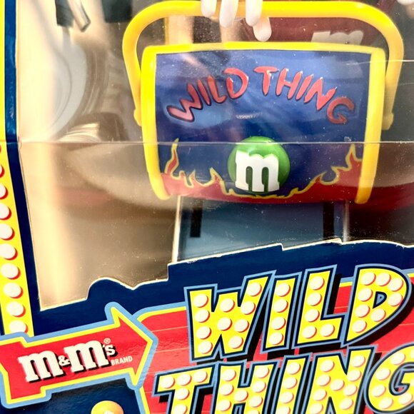 M&M's WILD THING ROLLER COASTER DISPENSER Candy M&M Red/Green Characters 2nd ed - Picture 12 of 16